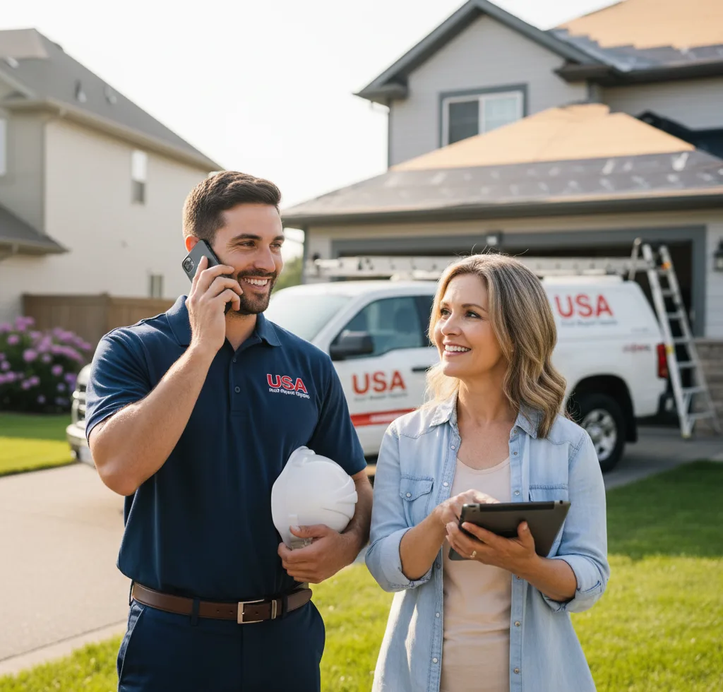 USA Roof Repair Experts customer support in Plentywood